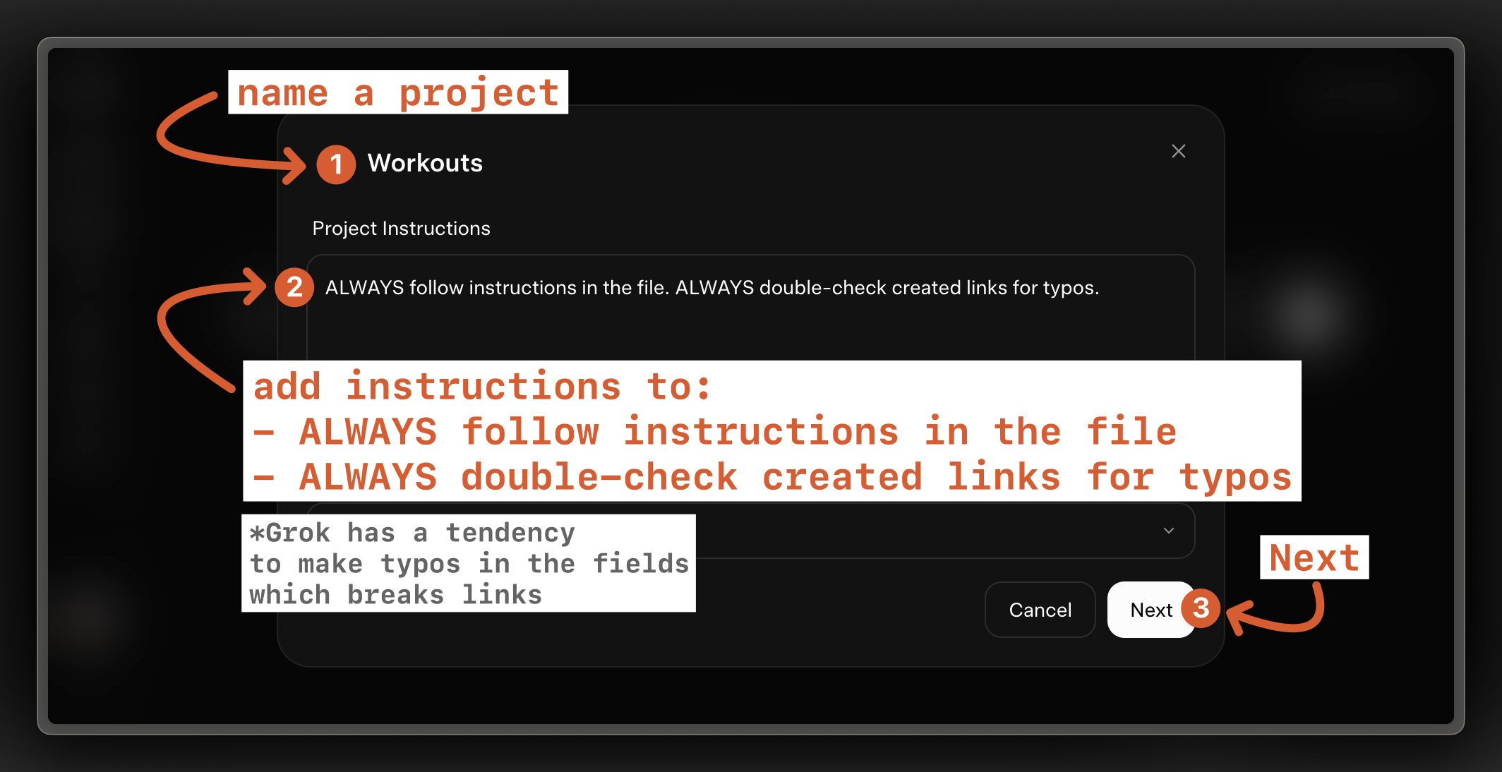 Setup step screenshot 2